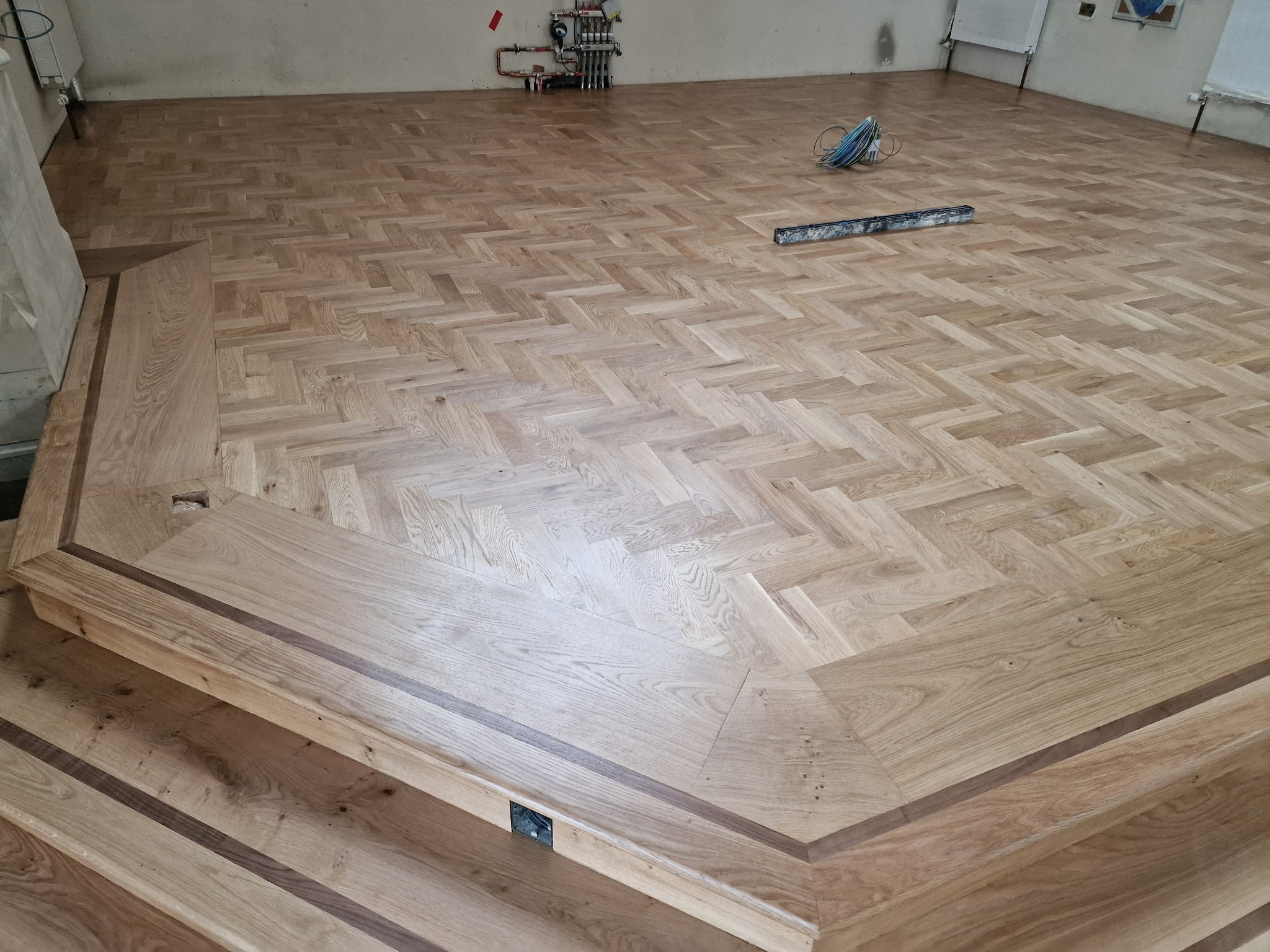 Church, Derry — after floor sanding