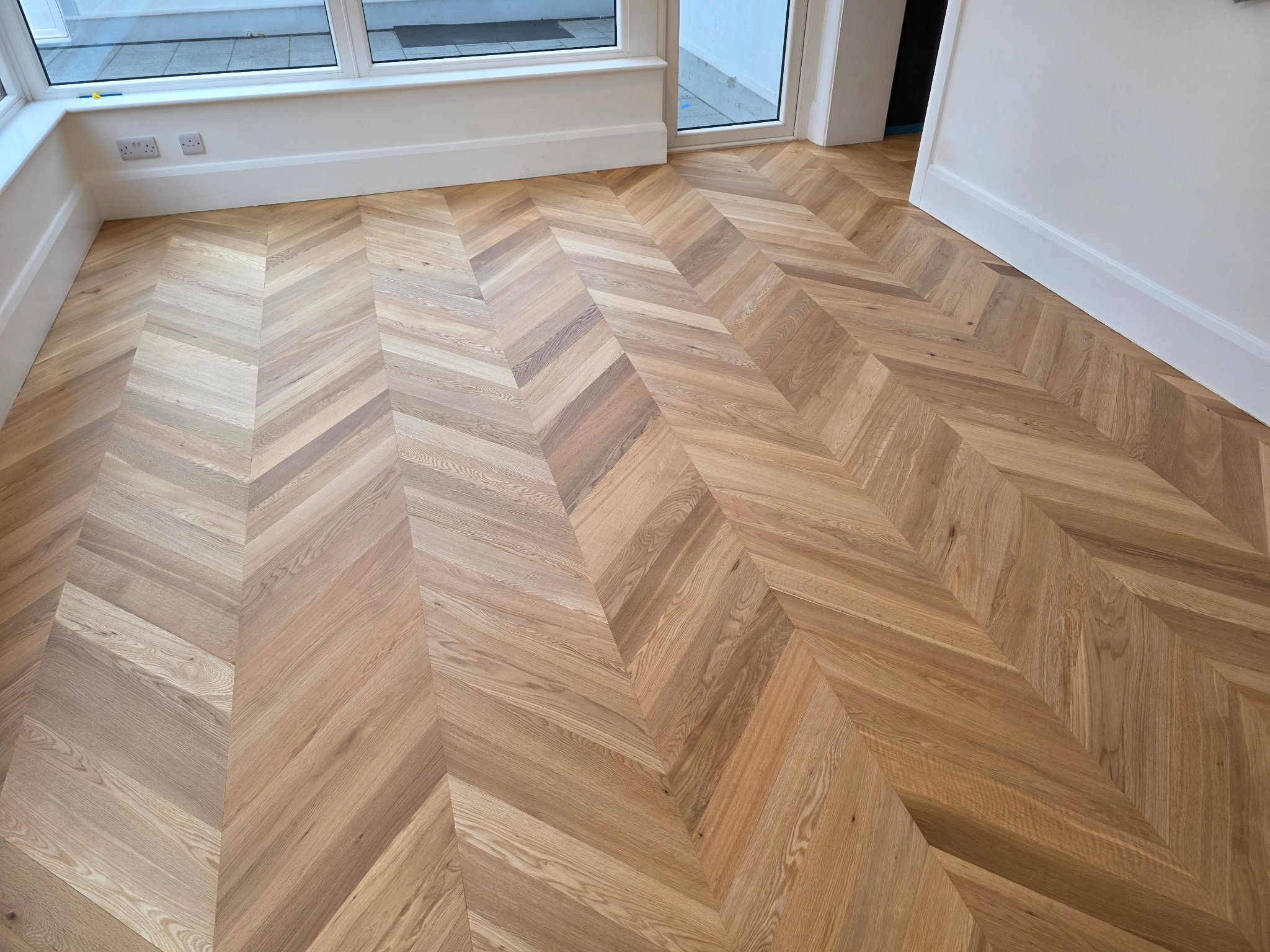 Office Fit-Out, Ballymena — after floor sanding