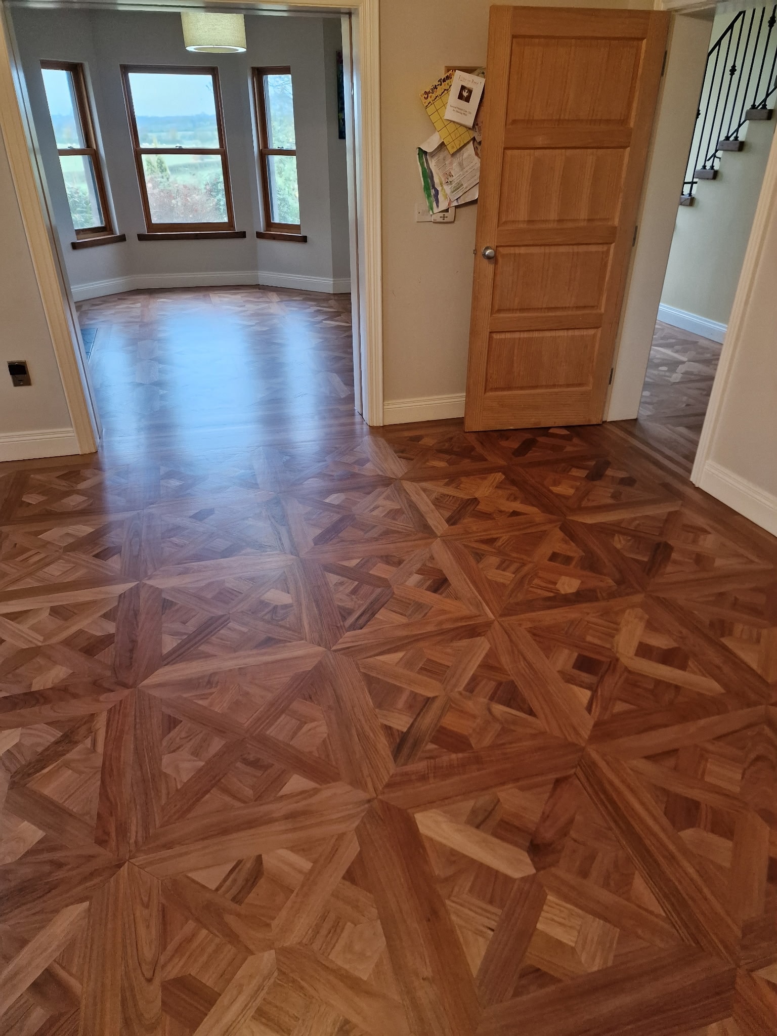 Hotel Lobby, Newry — after floor sanding