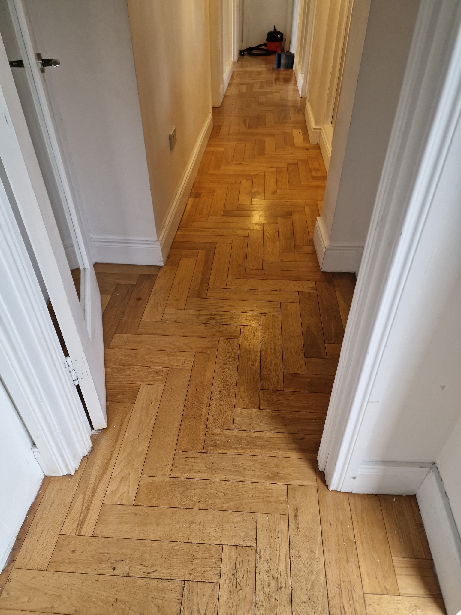 Victorian Terrace Hallway, Belfast — after floor sanding