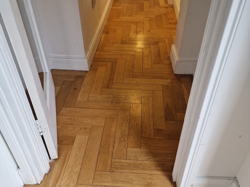 Floor after restoration